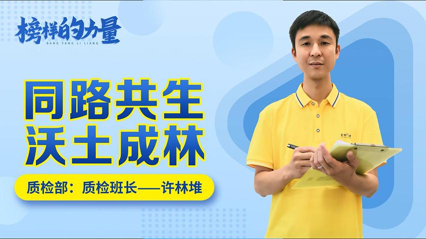 思齊·榜樣的力量 | 許林堆：同路共生，沃土成林！